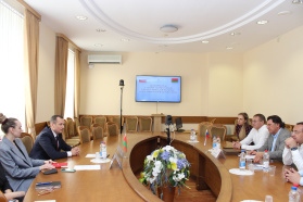  Meeting with a business delegation from Magnitogorsk