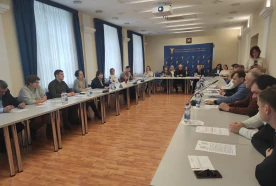 Прием делегации Республики Адыгея (РФ)