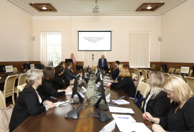 Business visit to St. Petersburg