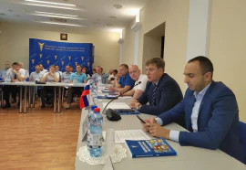 Прием делегации Саратовской области
