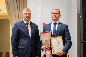 Генеральный директор Минского отделения БелТПП Сергей Набешко удостоен высшей награды РОО «Белая Русь»
