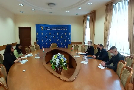 Встреча с Чрезвычайным и Полномочным Послом Индии в Беларуси госпожой Сангитой Бахадур, 2 марта 2021 г.