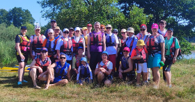 Rafting on the Neman River
