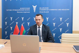 Участие генерального директора Минского отделения БелТПП Сергея Набешко в церемонии открытия 130-й Кантонской ярмарки