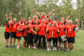 Minsk branch of the BelCCI on the podium of the winners of the XVI Spartakiade of the Belarusian Chamber of Commerce and Industry